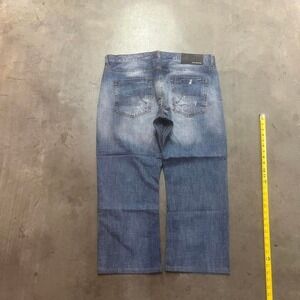 Y2K rocawear mens blue embroidered baggy jeans skater‎ Y2K 38
